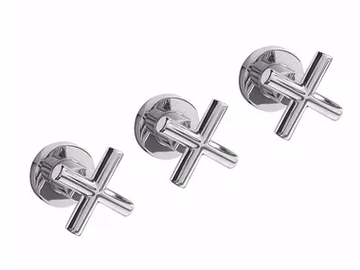 G3 - F7615W2 - 3 hole shower tap with diverter by Rubinetteria Giulini - view 2